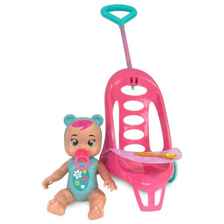Boneca Tinker Puppies em Vinil com Carrinho 2 - 4 anos