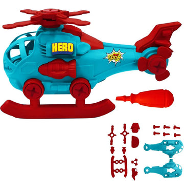 Helicóptero Monta e Desmonta 4 - 6 anos