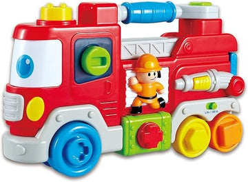 Carrinho de Bombeiro Multicolor 2 - 4 anos