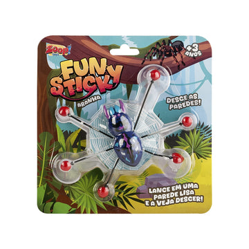 Fun Sticky Aranha 2 - 4 anos