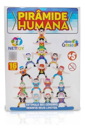 Jogo De Desafio Pirâmide Humana 6 - 8 anos