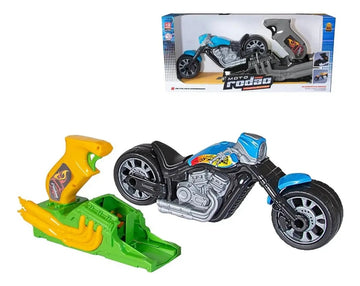 Disparador Moto Rodão Brinquedo Velocidade 4 - 6 anos