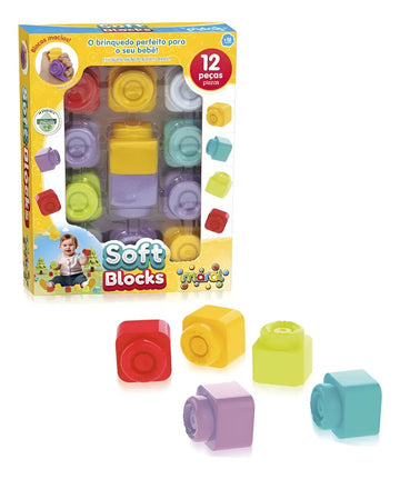 Blocos De Montar - Soft Blocks 0 - 2 anos