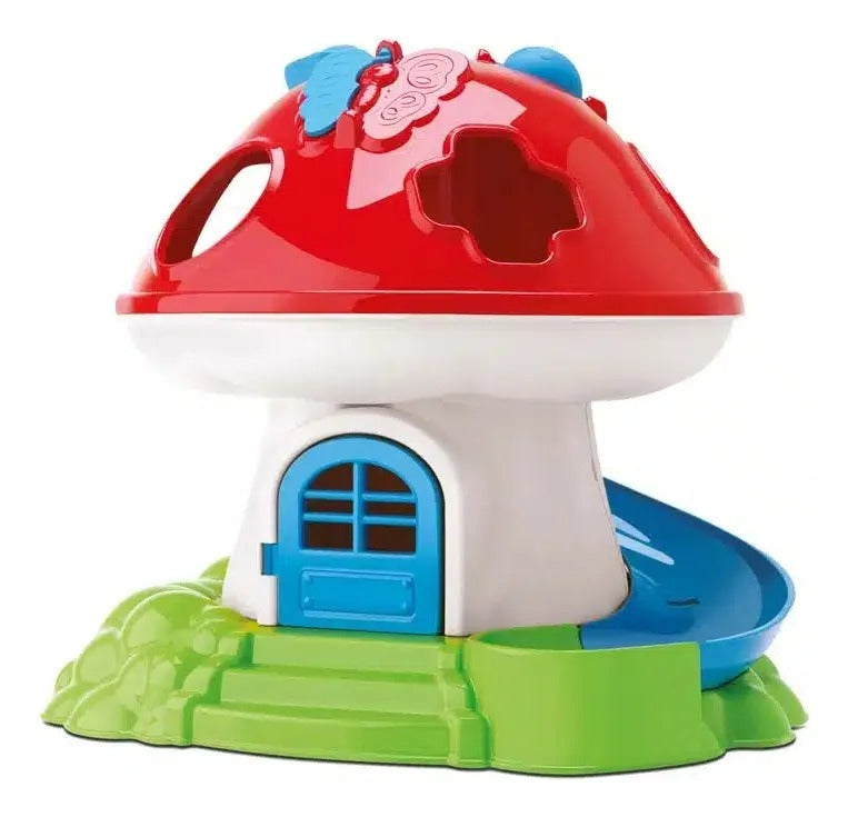 JOY.CO Brinquedo Didático Baby Cogumelo 4 Peças 25cm 2 - 4 anos