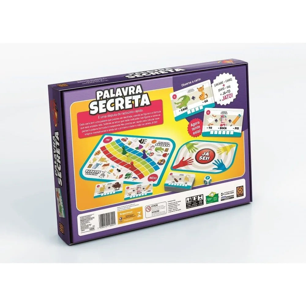 Jogo Palavra Secreta Grow 10+