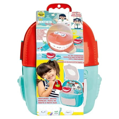 Mochila de Atividades Dentista Samba Toys 4 - 6 anos