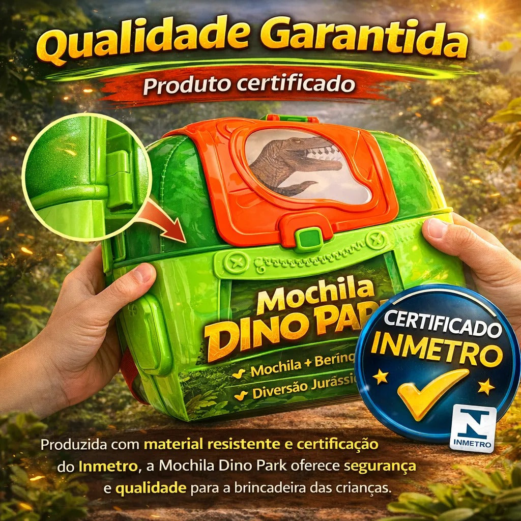 Mochila Brinquedo Dinossauro Samba Toys 4- 6 anos