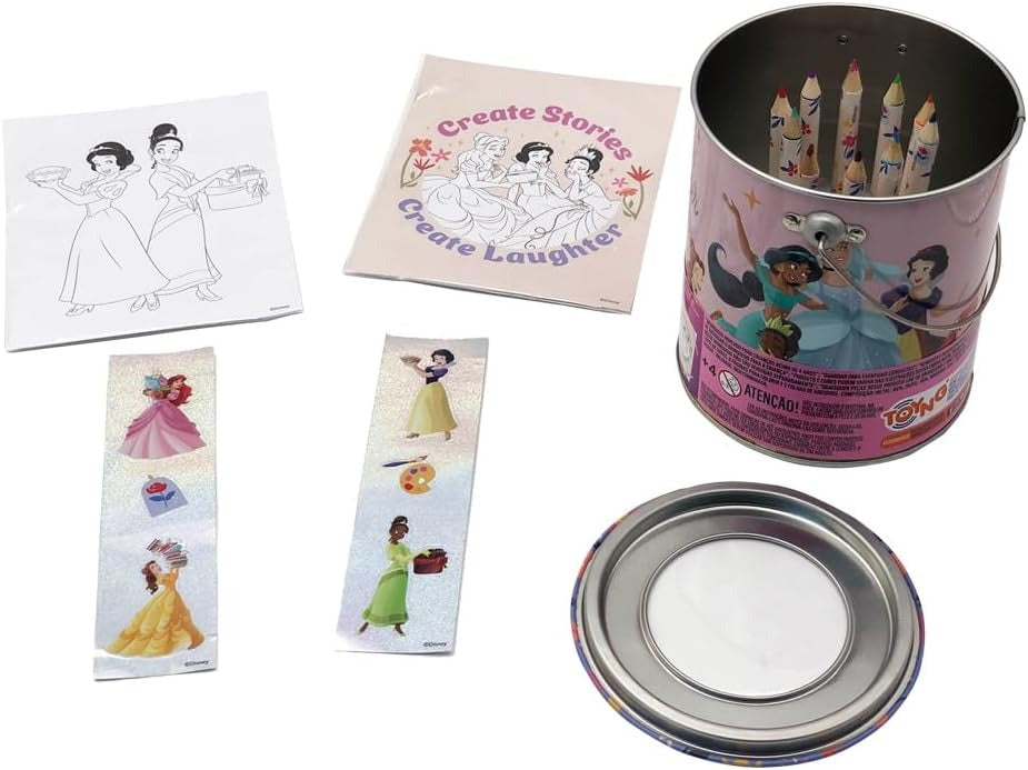 Lata de Atividades Princesas Disney 4 - 6 anos