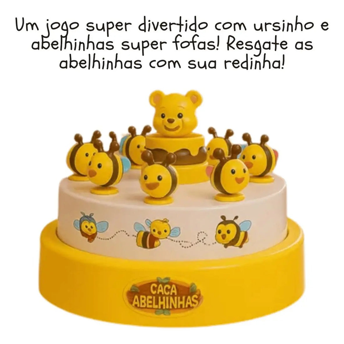 Jogo Caça Abelhinha 2 - 4 anos