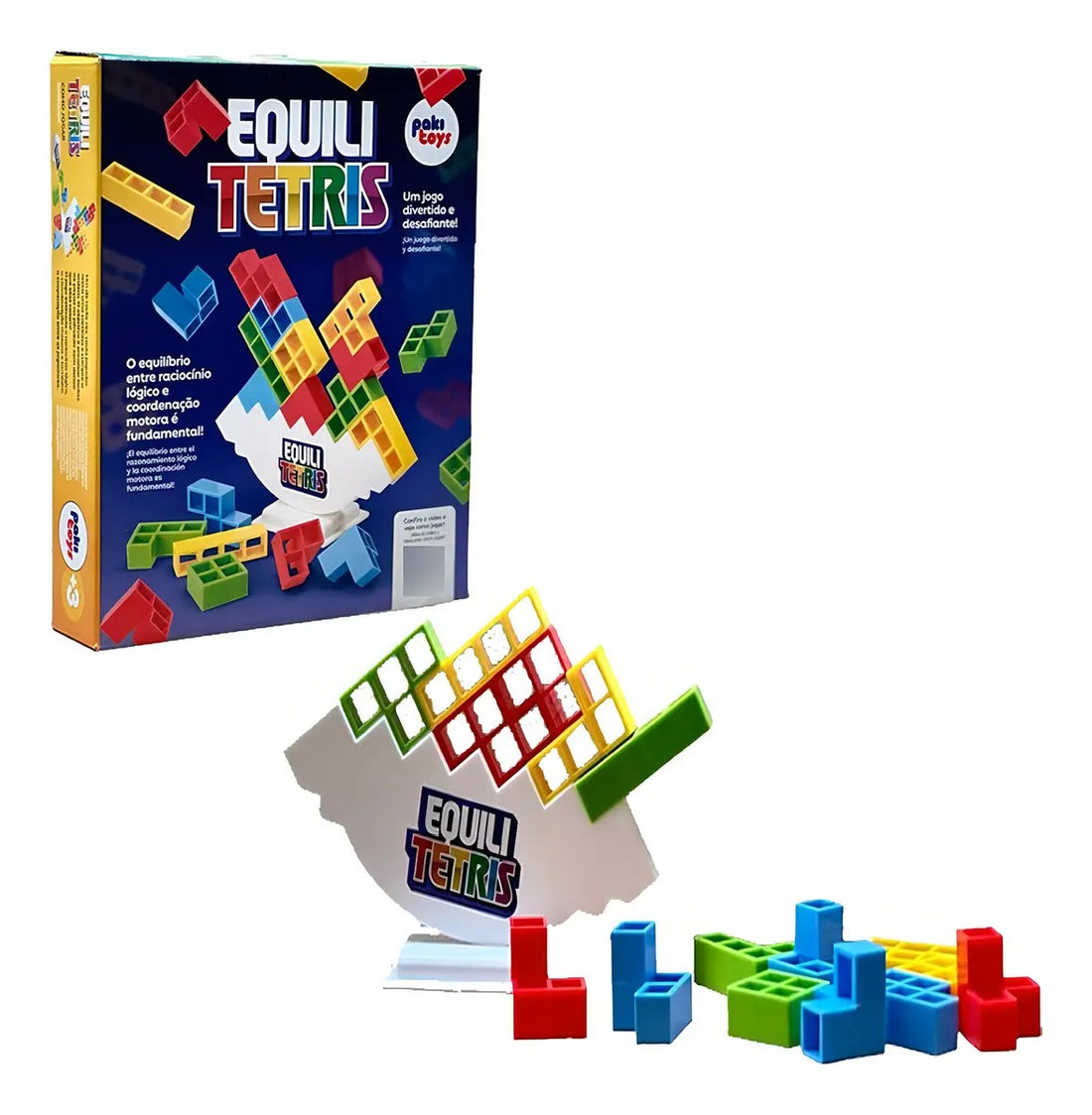 Jogo de Empilhamento Tetris Equilíbrio 4 - 6 anos