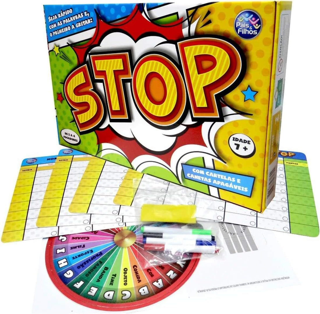 Stop - Super Jogos 8 - 10 anos