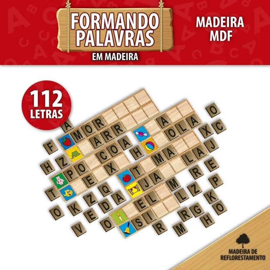 Jogo Formando Palavras 4 - 6 anos