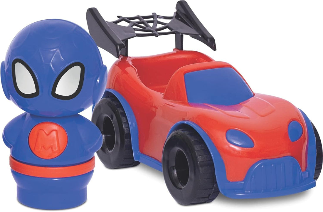 Kit Carrinhos Baby Heróis Esquadrão com 4 Personagens 0 - 2 anos